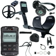 XP DEUS II FMF Metal Detector with 9 FMF Coil with Bone Conduction Headphones