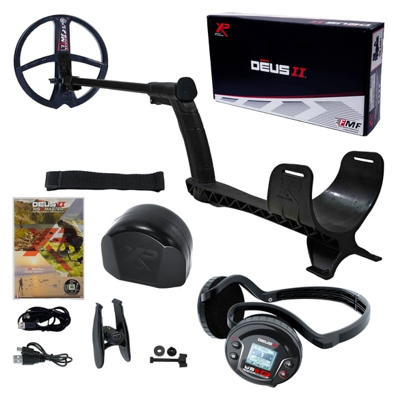 XP DEUS II WS6-ST (STEREO) Master Fast Multi Frequency Metal Detector with 9" FMF Search Coil