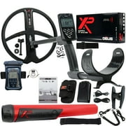 XP Deus Metal Detector w/ MI-6 Pinpointer, Backphone, Remote, X35 Coil & More