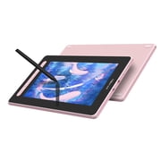 XP PEN Artrist 12 2nd Drawing Tablet with 1080P Screen 11.9in Digital Graphic Tablet For Animation Art Design For Computer and Smartphone, Pink