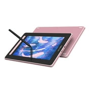 XP PEN Artrist 12 2nd Graphics Display With 1080P Screen Digital Graphic Tablet 11.9in Full lamination Art Painting Pad For Animation Design For Windows MacOS Android Chrome OS Linux, Pink