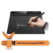 XP-PEN StarG640 Drawing Graphic Tablet Digital Writing Pen with 8192 Levels Battery-Free Stylus for Chromebook Game/E-Learning/Online Class (901)