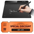 thumbnail image 1 of XP-PEN StarG640 Drawing Graphic Tablet Digital Writing Pen with 8192 Levels Battery-Free Stylus for Chromebook Game/E-Learning/Online Class (901), 1 of 9