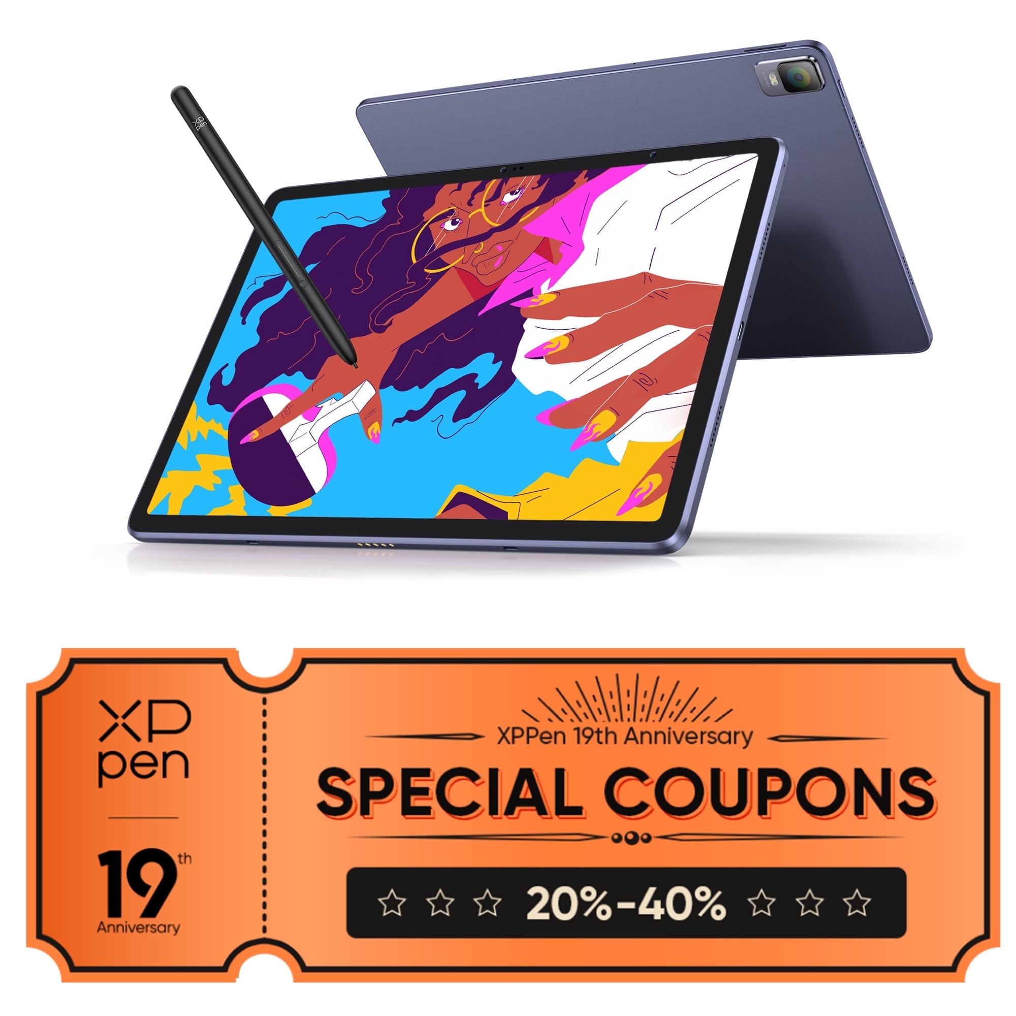 XP-Pen 12.2 Inch Standalone Drawing Tablet Magic Drawing Pad XP-Pen 12.2 Inch Standalone Drawing Tablet Magic Drawing Pad