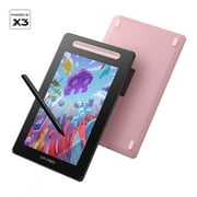 XP Pen Artist 10 2nd Graphics Tablet with Screen Latest X3 Smart Chip Drawing Tablet Pens Display with 8192 Pressure Stylus For Animator Designer Beginners of Digital Painting, Pink