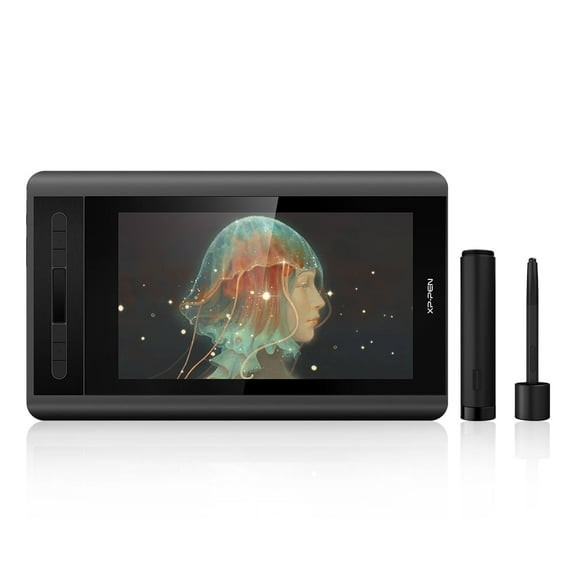 XP Pen Artist 12 11.6" FHD Graphics Tablet, 8192 Pressure Sensitivity, Battery-Free Stylus, Black