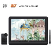 XP-Pen Artist Pro Series Drawing Tablets with Screen,14/16 Graphic Tablet,Latest Gen 2 Design for Animation,2560x1600p,159% SRGB Monito ,16384 Pen Pressure Stylus, Drawing Pad for Laptops