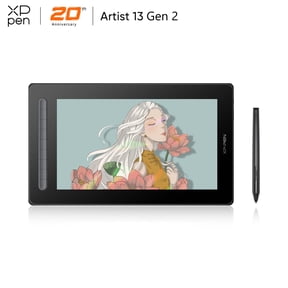 XP-Pen 13.3 inch Drawing Tablet with Screen FHD IPS Monitor Artist 13 2nd Gen Graphic Tablet for Digital Animation with Stylus