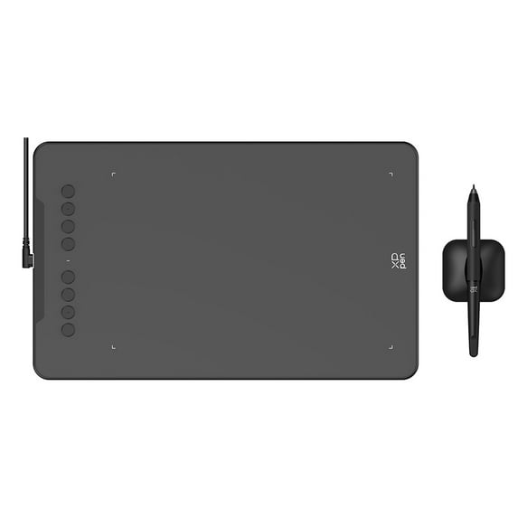 XP-Pen Deco 01V3 Drawing Tablet with 16384 Levels Pressure Pen, 10x6.25in Portable Digital Graphic Tablet for Computer