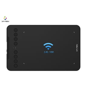 XP-Pen Deco mini7W 177.8 x 111.1mm Wireless Graphic Tablet, 8192 Pressure Sensitivity, Black
