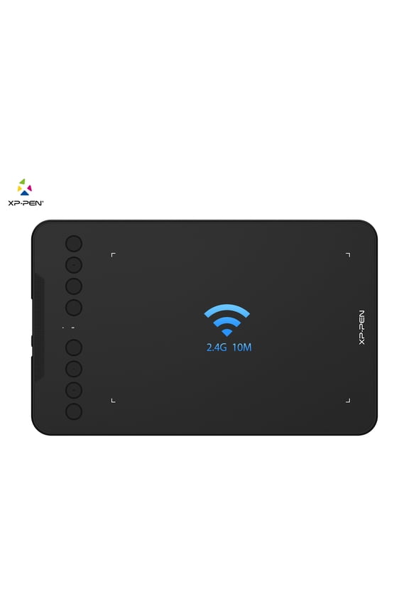 Deco mini7W 177.8 x 111.1mm Wireless Graphic Tablet, 8192 Pressure Sensitivity, Black