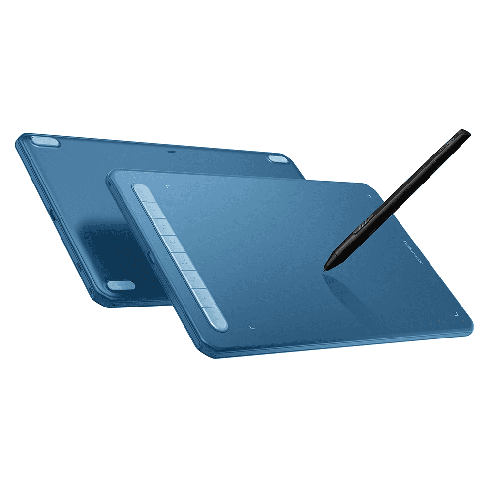 XP Pen Latest Wireless Bluetooth Graphic Tablet Deco MW, 8x5 in Digital Art  Drawing Tablet with X3 Smart Chip Stylus, Paper-like Pen Tablet Compatible  with Smartphone and Computer (Blue) 