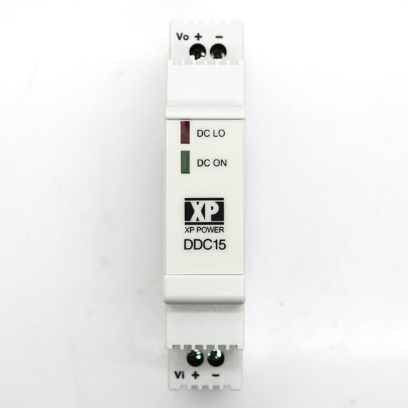 XP Power 24VDC 15W DIN Rail Isolated DC/DC Converter DDC1524S24