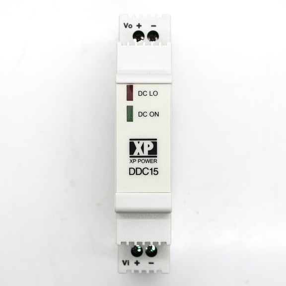 XP Power 24VDC 15W DIN Rail Isolated DC/DC Converter DDC1524S24