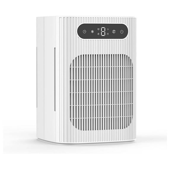 XP120 Veteran Owned, Desk & Countertop Air Purifier with Dual Air Intake Power, 2 Sets of Filters & 4 Stage Filtration for up to 370 Sq Ft., White, Pack of 1