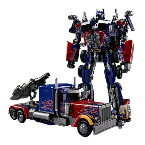 XP24 Truck Robot Action Figure ABS Alloy Mecha Model Convertible Robot to Truck with Weapon Accessories Hobby Collectible