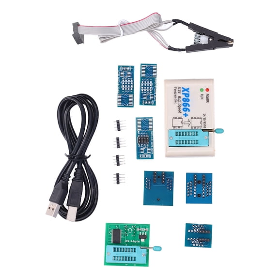 XP866 High Speed SPI FLASH Programmer BIOS Chip USB Programming Kit for 24 25 93 EEPROM