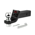 XPE Trailer Hitch Ball Mount with 2Inch Ball & Pin, Only Fits 2Inch Receiver, 7,500 LBS, 2