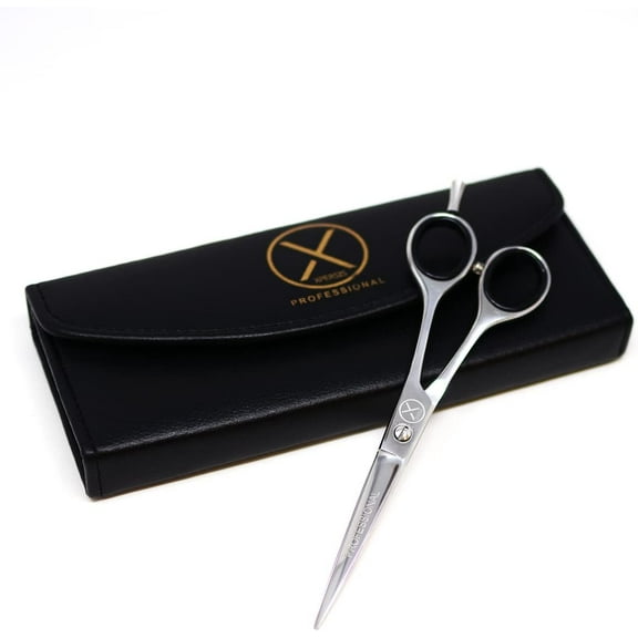 XPERSIS PRO Hair Cutting Sharp Barber Scissors 6.5" Light weight German Made Steel With Finger Rest
