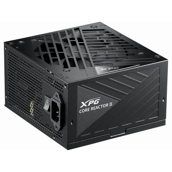 XPG Core Reactor II 1200W PCIE 5 & ATX 3.0 Power Supply - Full Modular - 80 Plus and Cybenetics GOLD Certified - 100% Japanese 105°C Capacitors (COREREACTORII1200G-BKCUS)