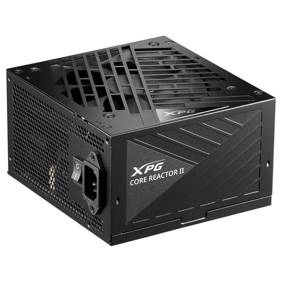 XPG Core Reactor II 650W PCIE 5 & ATX 3.0 Power Supply - Full Modular - 80 Plus and Cybenetics GOLD Certified - 100% Japanese 105°C Capacitors (COREREACTORII650G-BKCUS)