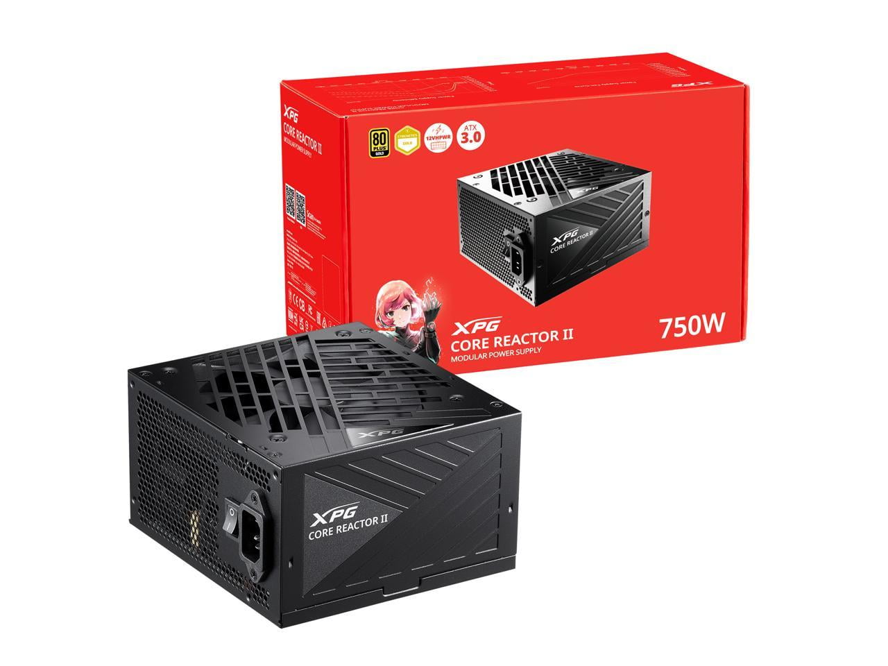 XPG Core Reactor II 850W PCIE 5 & ATX 3.0 Power Supply - Full