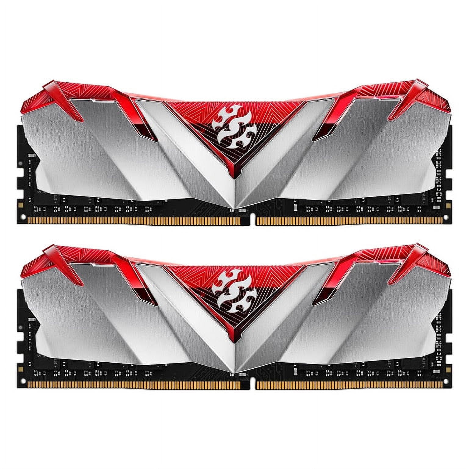 XPG GAMMIX D30 DDR4 16GB 2x8GB DDR4 3200MHz CL16 Red 2PK Intel