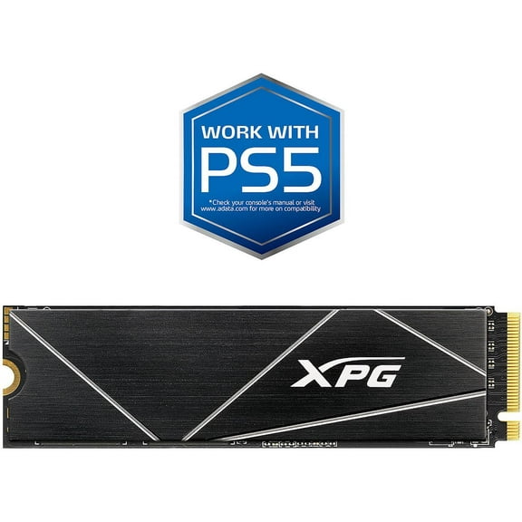 XPG GAMMIX S70 Blade M.2 2280 1TB PCI-Express 4.0 x4, NVMe 1.4 3D NAND Internal Solid State Drive (SSD) AGAMMIXS70B-1T-CS