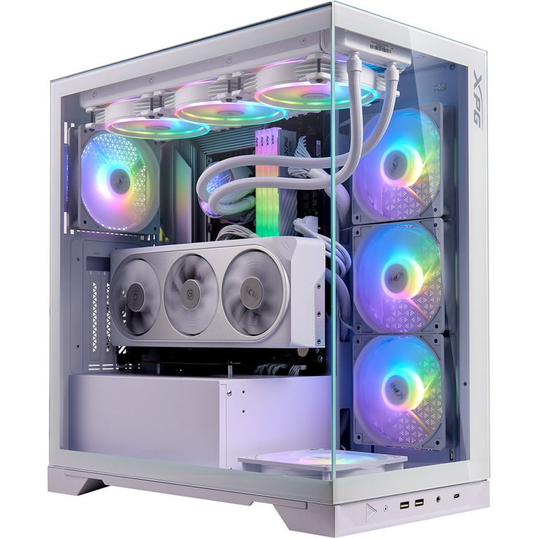 XPG Invader X Mid-Tower Gaming ATX PC Case with Panoramic