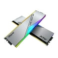 thumbnail image 1 of XPG LANCER CUDIMM RGB 48GB(2x24GB) DDR5 9200MHz CL42 1.45V XMP Silver Grey Desktop Memory (AX5CU9200C4224G-DCLACRSG), 1 of 5