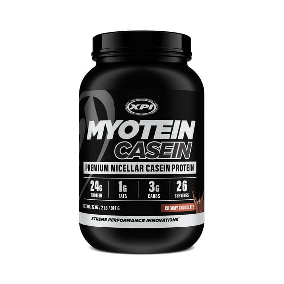 XPI Myotein Casein Protein Powder - Micellar Casein Protein (2 lb, Chocolate)