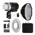thumbnail image 1 of Flashpoint XPLOR 300 Pro TTL R2 Monolight, Bundle with ParaSnap Octa 36" Softbox and Speedring, 1 of 10
