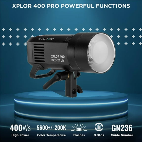 XPLOR 400 Pro Compact TTL R2 Monolight, Godox AD400 Pro