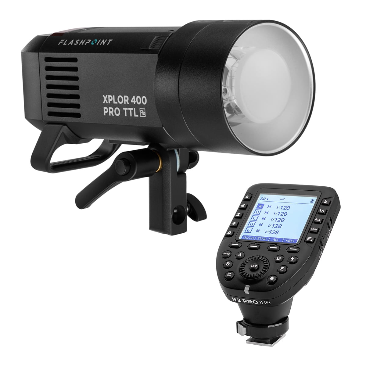 Flashpoint XPLOR 400PRO TTL R2 Battery-Powered Monolight (Godox AD400 ...