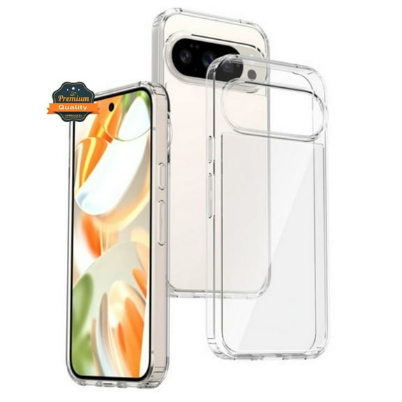 XPM for Google Pixel 10 /Pixel 10 Pro Phone Case, Crystal HD Clear Back Hybrid Case TPU Bumper Frame Slim Shockproof Hard Defender Cover for Pixel 10 / 10 Pro (Clear)