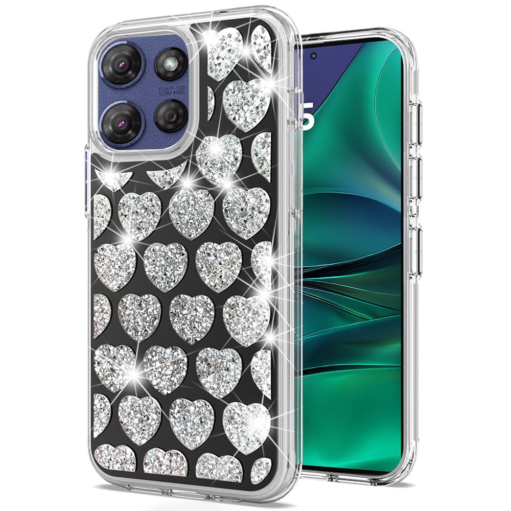 XPM for Motorola Moto G Power 5G 2025 Phone Case, Sparkly 3D
