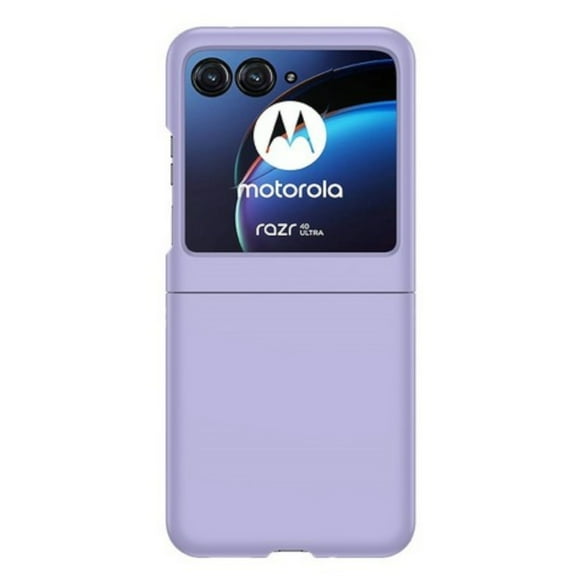 XPM for Motorola Razr+ PLUS (2025 /2024) Slim Thin Hybrid Matte Finish TPU Silicone Case, Soft Grip Shockproof, Non-Slip Rubber Phone Case Cover (Purple)