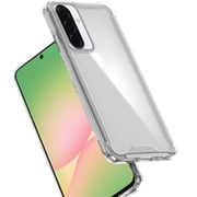 XPM for Samsung Galaxy A57 Phone Case, Clear Colored Shockproof Transparent Hard PC + Rubber TPU Hybrid Bumper Shell Slim Protective Cover for Samsung A57 Clear