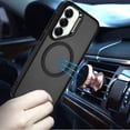 thumbnail image 1 of XPM for Samsung Galaxy S26 Phone Case, Heavy Duty Metallic Hybrid Tough TPU with Camera Ring Stand, MagSafe Compatible, Rugged Drop Protection Cover for Samsung s26 (Black), 1 of 12