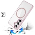 thumbnail image 1 of XPM for Samsung Galaxy S26 Phone Case, Magnetic Circle HQ Transparent Clear TPU Thick 2.0mm Frame Hybrid Shockproof Protector Cover for Samsung s26 (Pink), 1 of 8