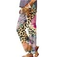 thumbnail image 1 of XPMWRP Pants for Women 2026 Summer Wide Leg Elastic Straight Leg Lounge Pant Drawstring Lightweight Beach Trousers Multicolor XL, 1 of 5