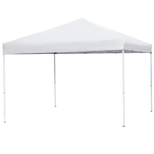 XPOPR Outdoor White Waterproof Gazebo Canopy Tent with Removable Sidewalls Windows Heavy Duty Tent for Party Wedding Events Beach BBQ 10 x 10" Pop Up White