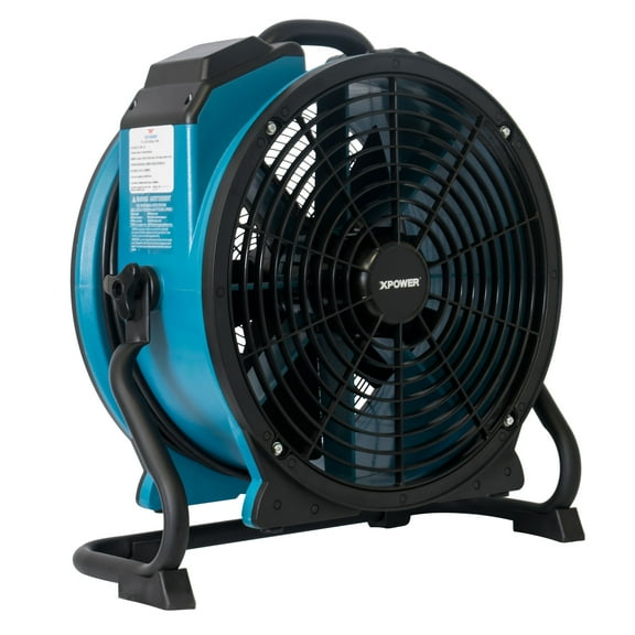 XPOWER 1/3 HP 3600 CFM 5 Speed Portable High Velocity 18" Fan Air Circulator