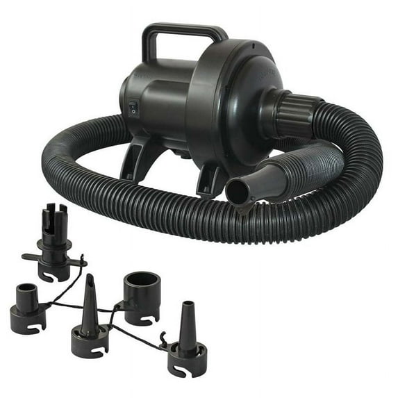 XPOWER AP-145A High Velocity Inflation Deflation Electric Air Pump with Cone Nozzle & Flexible Hose