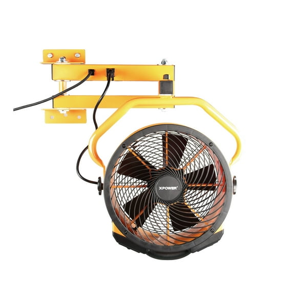 XPOWER FA-300K 1/4 HP 2100 CFM 4 Speed 14" Warehouse, Dock, Trailer Cooling Fan