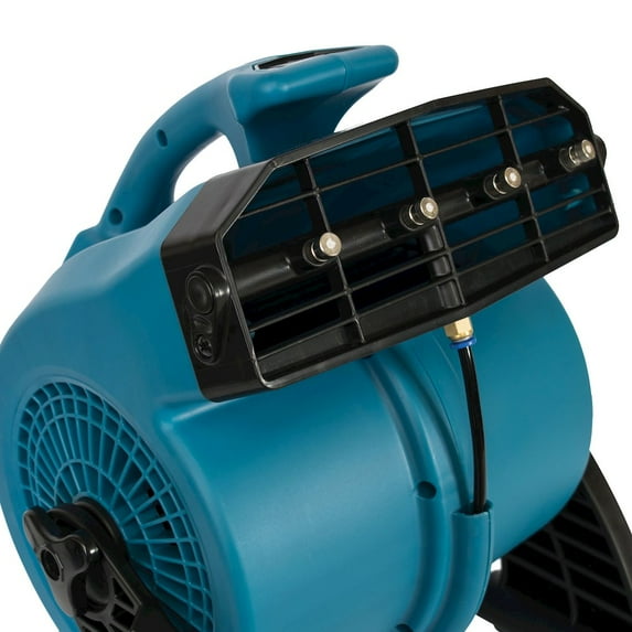 XPOWER FM-48 Misting Fan with 4 Nozzles, 3-Speed, 144-Watt Portable Outdoor Cooling Solution
