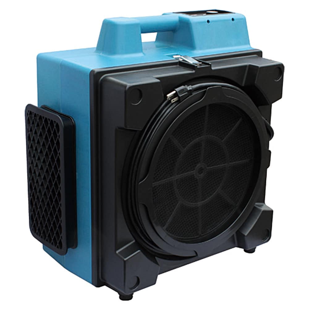 XPOWER  Commercial 4 Stage Filtration HEPA Purifier System Air Scrubber - Blue