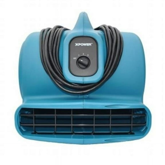 XPOWER Manufacture P-630 0.5 HP 2800 CFM 3 Speed Air Mover, Carpet Dryer, Floor Fan & Blower