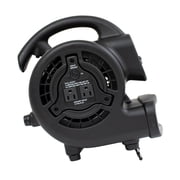 XPOWER P-80A 600 CFM Multi-Purpose Mini Air Mover, Utility Fan, Dryer, Blower - Black