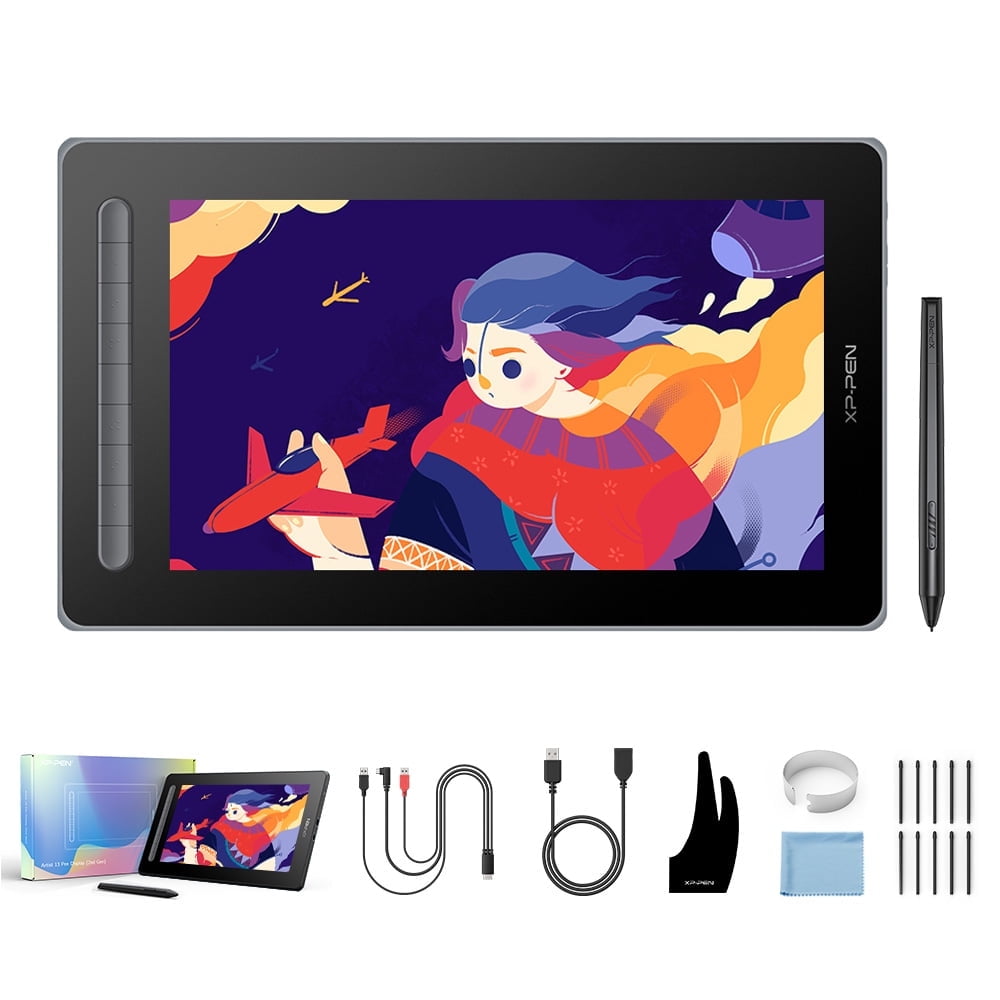 XPPen 13in Drawing Tablet with 1080P Screen XP Artist 13 2nd XPPen 13in Drawing Tablet with 1080P Screen XP Artist 13 2nd